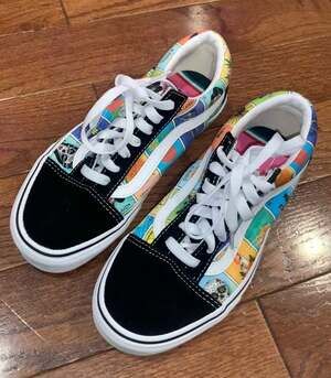 Vans Old Skool Loteria Sneakers Día De Los Muertos Women’s 6.5 Skull